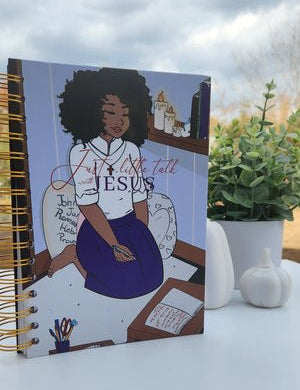 Blue and White Prayer Journal