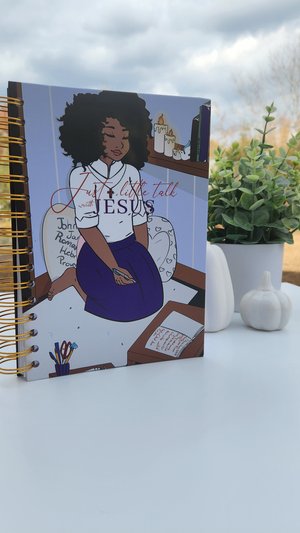 Blue and White Prayer Journal