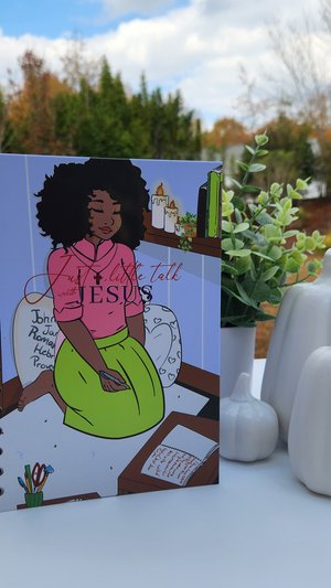 Pink and Green Prayer Journal