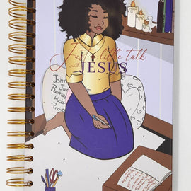 Blue and Gold Prayer Journal