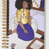 Blue and Gold Prayer Journal